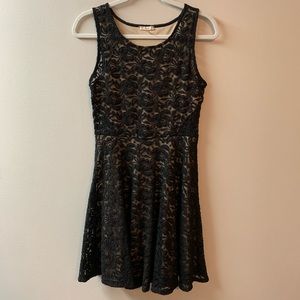 Soprano Black Lace Dress